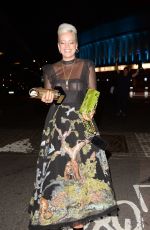 LILY ALLEN Leaves Mercury Prize Awards in London 09/20/2018