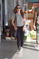 LILY COLLINS at Whole Foods Supermarket in West Hollywood 09/24/2018