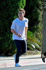 LILY COLLINS Out for Lunch in West Hollywood 09/16/2018