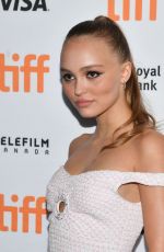 LILY-ROSE DEPP at A Faithful Man Premiere at Toronto International Film Festival 09/09/2018