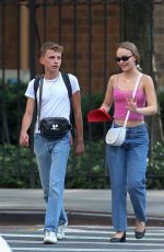LILY-ROSE DEPP Out in New York 09/06/2018