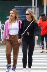 LILY-ROSE DEPP Out in New York 09/08/2018