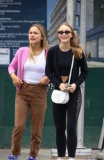 LILY-ROSE DEPP Out in New York 09/08/2018