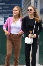 LILY-ROSE DEPP Out in New York 09/08/2018