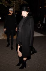 LINDSAY LOHAN Leaves Her Hotel in Paris 09/27/2018
