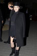 LINDSAY LOHAN Leaves Her Hotel in Paris 09/27/2018