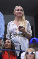 LINDSEY VONN at 2018 US Open Tennis Tournament in New York 08/09/2018