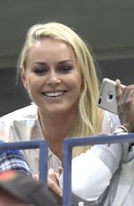 LINDSEY VONN at 2018 US Open Tennis Tournament in New York 08/09/2018