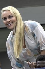 LINDSEY VONN at 2018 US Open Tennis Tournament in New York 08/09/2018