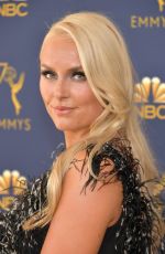 LINDSEY VONN at Emmy Awards 2018 in Los Angeles 09/17/2018