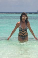 LIZZIE CUNDY in Swimsuits on the Beach in Maldives 09/08/2018