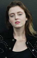 LORRAINE NICHOLSON at Saint Laurent Show at Paris Fashion Week 09/25/2018