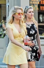 LOTTIE MOSS, TINA STINNES and JESSICA MOLLY DIXON Out in London 09/17/2018