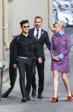 LUCY BOYNTON Arrives at Jimmy Kimmel Live in Los Angeles 09/04/2018