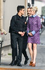 LUCY BOYNTON Arrives at Jimmy Kimmel Live in Los Angeles 09/04/2018