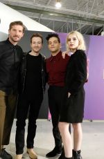 LUCY BOYNTON at Bohemian Rhapsody Photocall in Los Angeles 09/05/2018