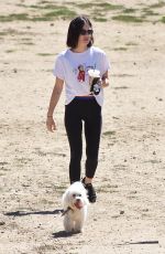 LUCY HALE at a Dog Park in Los Angeles 09/16/2018