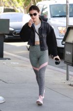 LUCY HALE at a Starbucks in Los Angeles 09/21/2018