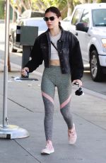 LUCY HALE at a Starbucks in Los Angeles 09/21/2018
