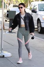 LUCY HALE at a Starbucks in Los Angeles 09/21/2018