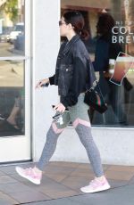 LUCY HALE at a Starbucks in Los Angeles 09/21/2018