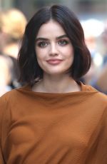 LUCY HALE at Build Series in New York 09/05/2018