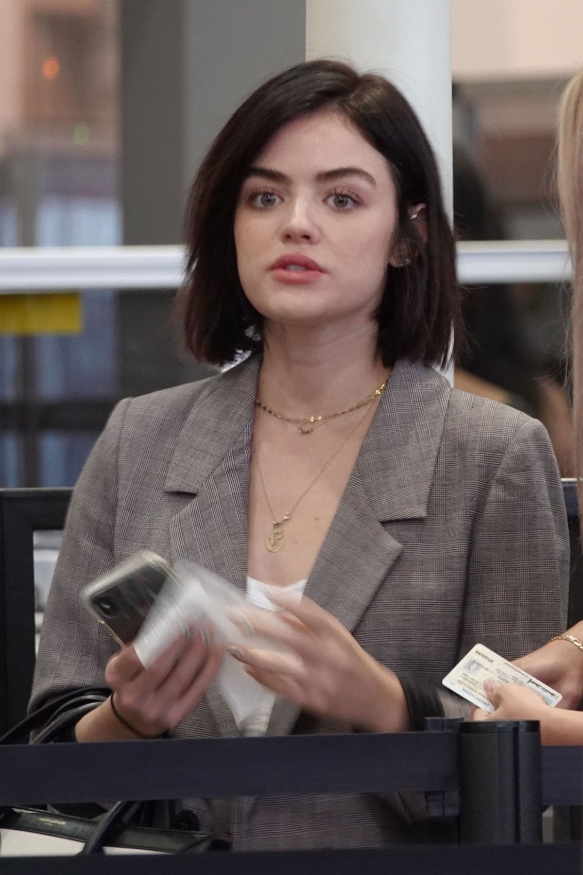 LUCY HALE at LAX Airport in Los Angeles 09/04/2018 – HawtCelebs