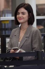 LUCY HALE at LAX Airport in Los Angeles 09/04/2018