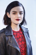 LUCY HALE at Naeem Khan Show at New York Fashion Week 09/11/2018