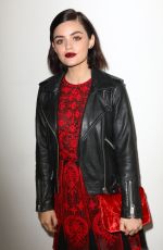 LUCY HALE at Naeem Khan Show at New York Fashion Week 09/11/2018