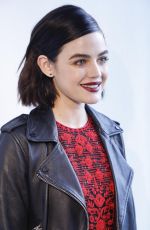 LUCY HALE at Naeem Khan Show at New York Fashion Week 09/11/2018