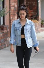 LUCY HALE Leaves a Gym in Los Angeles 09/01/2018