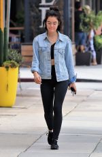 LUCY HALE Leaves a Gym in Los Angeles 09/01/2018