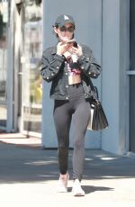 LUCY HALE Leaves a Gym in Studio City 09/14/2018