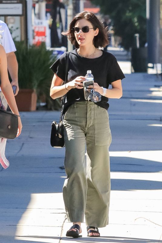 LUCY HALE Out and About in Los Angeles 09/18/2018