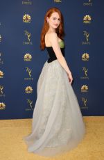 MADELAINE PETSCH at Emmy Awards 2018 in Los Angeles 09/17/2018