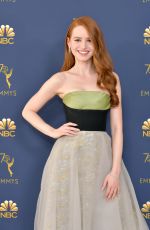 MADELAINE PETSCH at Emmy Awards 2018 in Los Angeles 09/17/2018