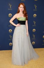 MADELAINE PETSCH at Emmy Awards 2018 in Los Angeles 09/17/2018