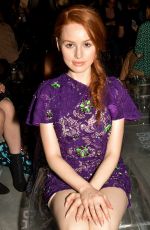 MADELAINE PETSCH at Moschino Fashion Show at MFW in Milan 09/20/2018