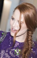 MADELAINE PETSCH Leaves a Party in Milan 09/20/2018