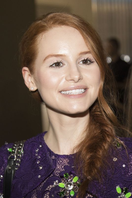 MADELAINE PETSCH Leaves a Party in Milan 09/20/2018