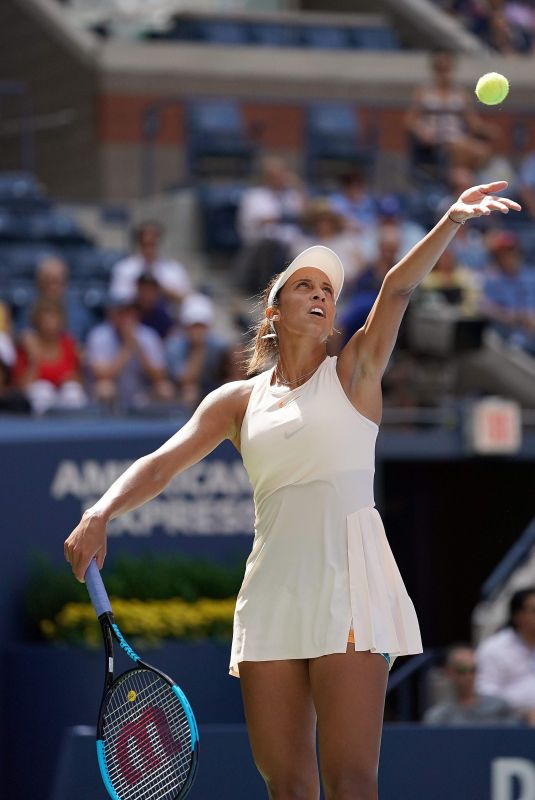 MADISON KEYS at 2018 US Open Tennis Tournament in New York 09/01/2018