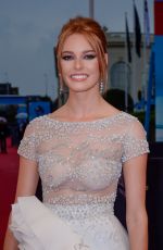 MAEVA COUCKE at The Sisters Brothers Premiere at Deauville American Film Festival 09/04/2018