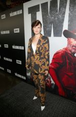 MAGGIE GRACE at The Walking Dead Premiere Party in Los Angeles 09/27/2018