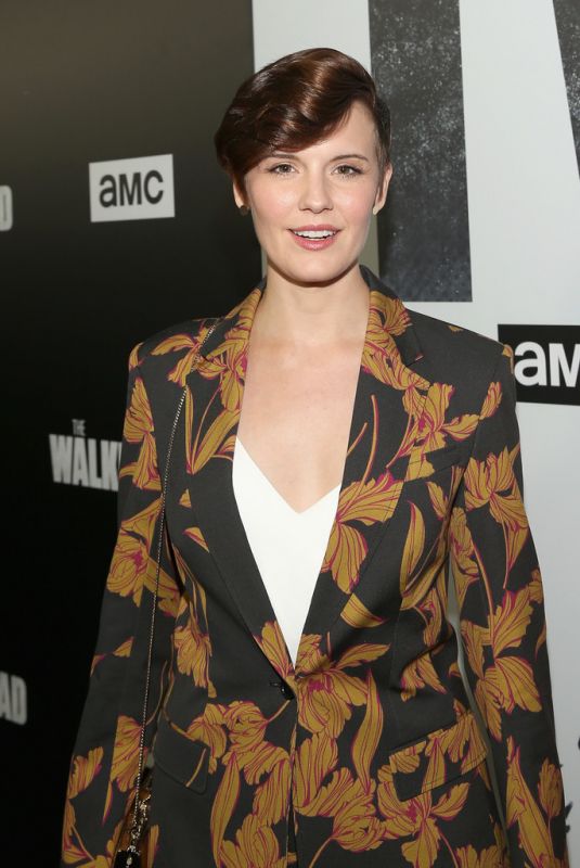 MAGGIE GRACE at The Walking Dead Premiere Party in Los Angeles 09/27/2018