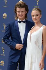 MAIKA MONROE at Emmy Awards 2018 in Los Angeles 09/17/2018