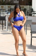 MALIN ANDERSSON in Bikini on Holiday in Spain 09/08/2018