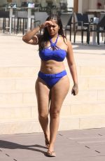MALIN ANDERSSON in Bikini on Holiday in Spain 09/08/2018