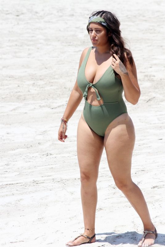 MALIN ANDERSSON in Swimsuit on the Beach in Spain 09/05/2018