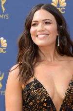 MANDY MOORE at Emmy Awards 2018 in Los Angeles 09/17/2018